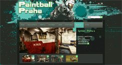 Desktop Screenshot of paintball-praha.cz